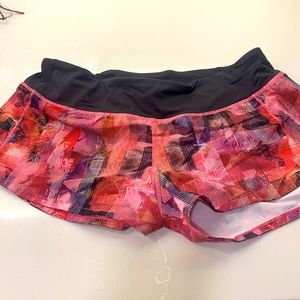 Pink lulu shorts